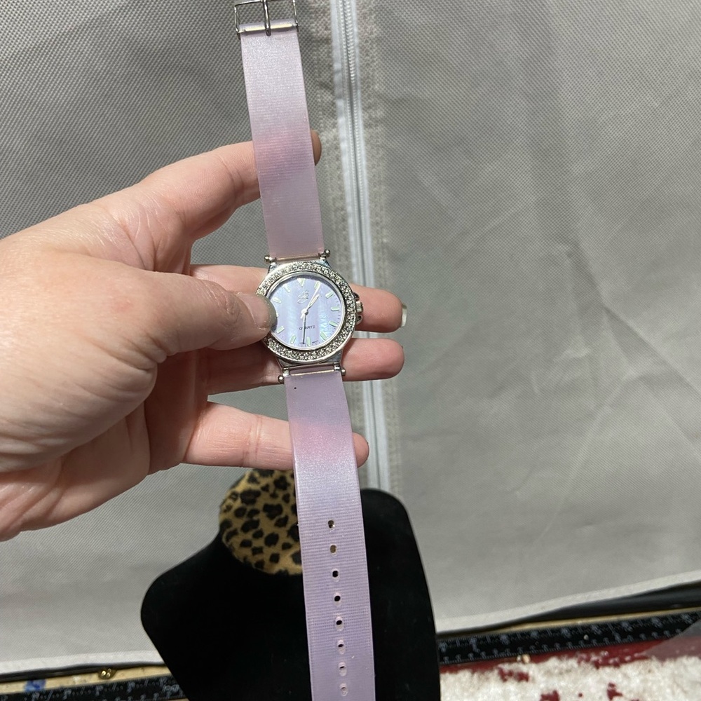 Suzanne Somers Jelly Band Watch